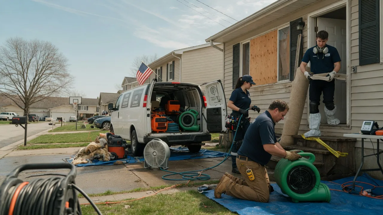 Water Damage Restoration in Badger, IA near me